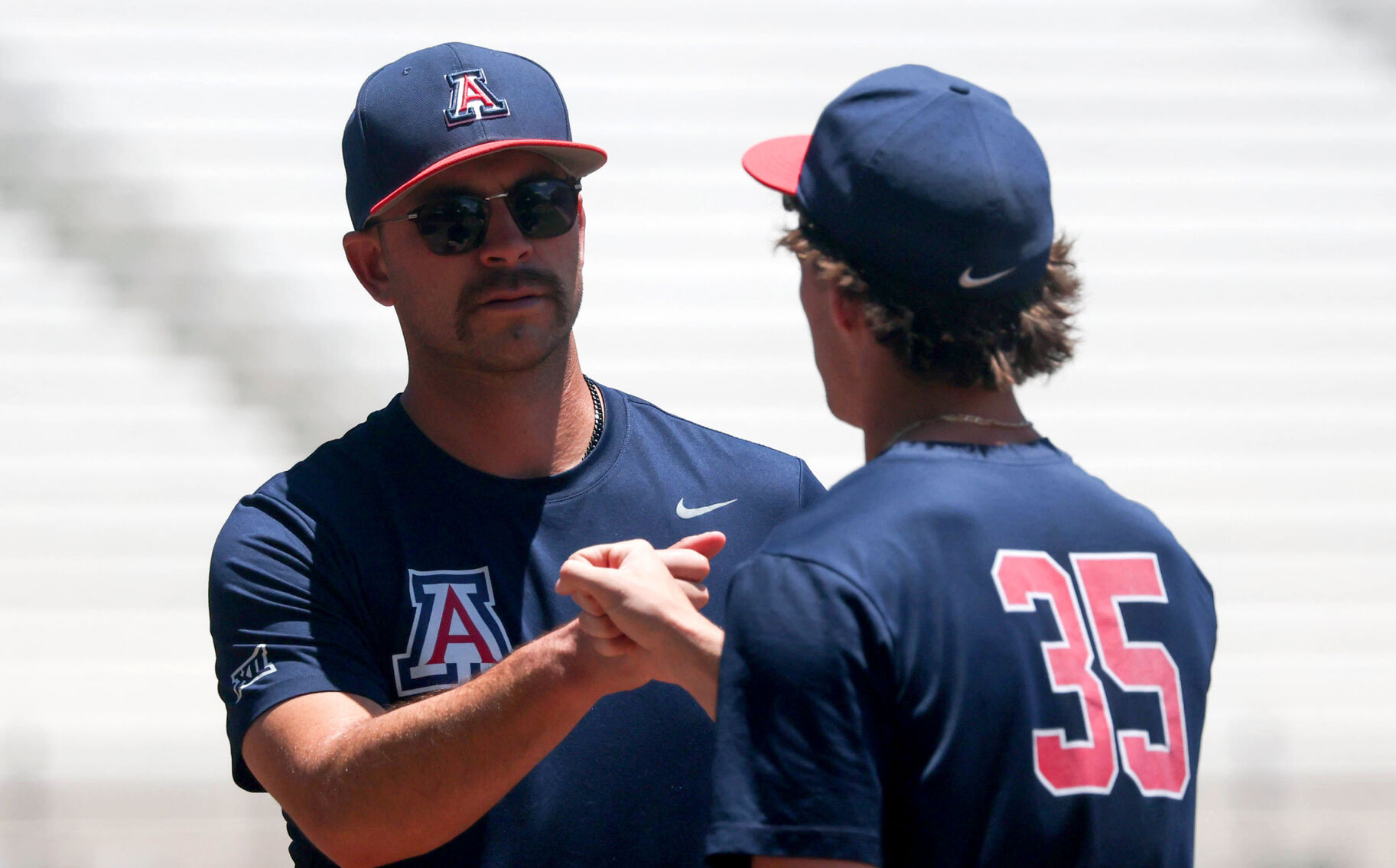 Arizona baseball practice